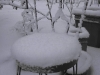Snow at the Secret Garden